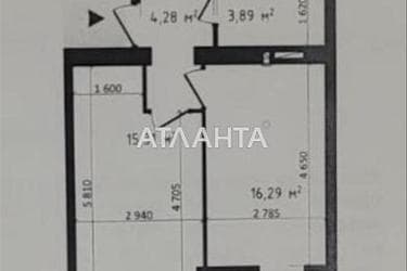 1-кімнатна квартира за адресою вул. Сахарова (площа 39,8 м²) - Atlanta.ua - фото 22