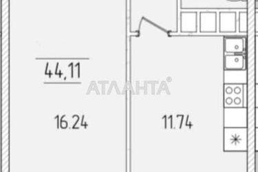 1-room apartment apartment by the address st. Krasnova (area 44,1 m²) - Atlanta.ua - photo 12