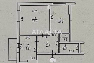 2-rooms apartment apartment by the address st. Proezdnaya (area 50,7 m²) - Atlanta.ua - photo 20