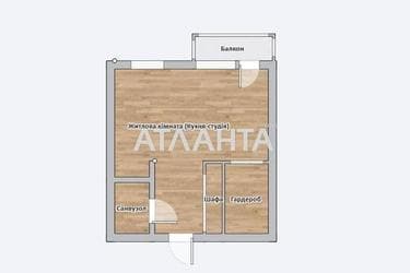 1-room apartment apartment by the address st. Koriatovichey Knyazey (area 38 m²) - Atlanta.ua - photo 28
