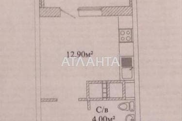 1-room apartment apartment by the address st. Varnenskaya (area 30 m²) - Atlanta.ua - photo 17