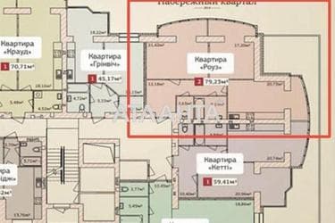 2-rooms apartment apartment by the address st. Pulyuya (area 76,4 m²) - Atlanta.ua - photo 38