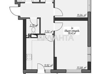 2-rooms apartment apartment by the address st. Vorobeva ak (area 56 m²) - Atlanta.ua - photo 38