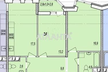2-rooms apartment apartment by the address st. Prokhorovskaya Khvorostina (area 69 m²) - Atlanta.ua - photo 15