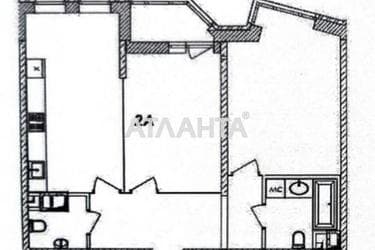 2-rooms apartment apartment by the address st. Prokhorovskaya Khvorostina (area 69 m²) - Atlanta.ua - photo 18