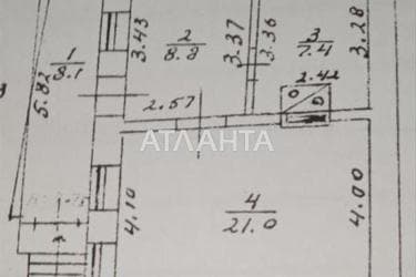 2-кімнатна квартира за адресою вул. Вапняна (площа 45 м²) - Atlanta.ua - фото 10