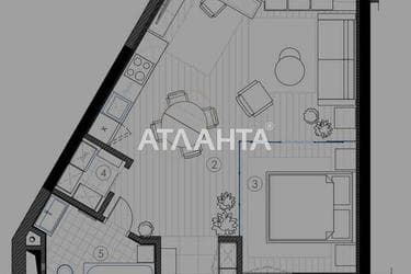 1-кімнатна квартира за адресою вул. Каманіна (площа 45 м²) - Atlanta.ua - фото 18