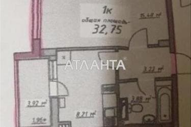 1-кімнатна квартира за адресою вул. Масив 10 (площа 32,6 м²) - Atlanta.ua - фото 12