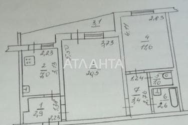 2-комнатная квартира по адресу ул. Инглези (площадь 52 м²) - Atlanta.ua - фото 20