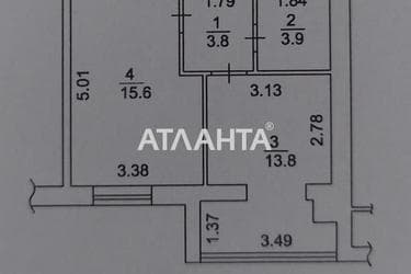 1-кімнатна квартира за адресою вул. Щаслива (площа 37 м²) - Atlanta.ua - фото 38