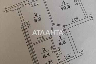 1-room apartment apartment by the address st. Lyustdorfskaya dor Chernomorskaya dor (area 29,5 m²) - Atlanta.ua - photo 18