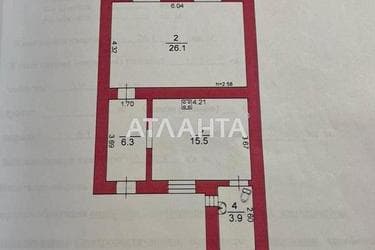 1-room apartment apartment by the address st. Shkolnaya (area 51,8 m²) - Atlanta.ua - photo 26