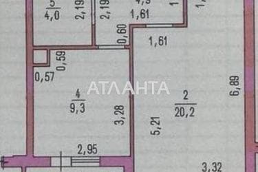 1-room apartment apartment by the address st. Raduzhnyy m n (area 42 m²) - Atlanta.ua - photo 18