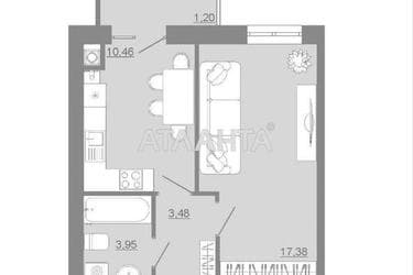 Комунальна квартира за адресою вул. Паркова (площа 12 м²) - Atlanta.ua - фото 38