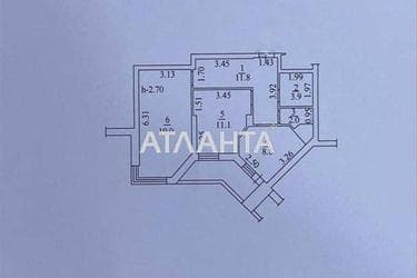 2-rooms apartment apartment by the address st. Ovidiopolskaya dor (area 59,1 m²) - Atlanta.ua - photo 12