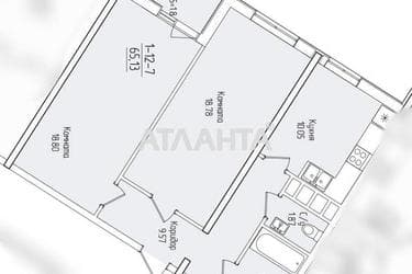 2-кімнатна квартира за адресою вул. Краснова (площа 64,9 м²) - Atlanta.ua - фото 9