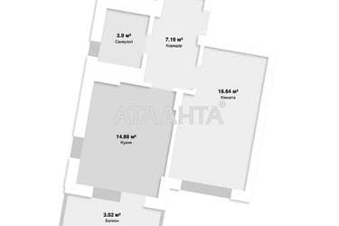 1-кімнатна квартира за адресою вул. Навроцького (площа 44,7 м²) - Atlanta.ua - фото 14