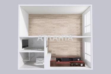 1-кімнатна квартира за адресою вул. Перлинна (площа 44 м²) - Atlanta.ua - фото 24