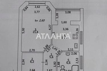 1-room apartment apartment by the address st. Staritskogo (area 55,1 m²) - Atlanta.ua - photo 18