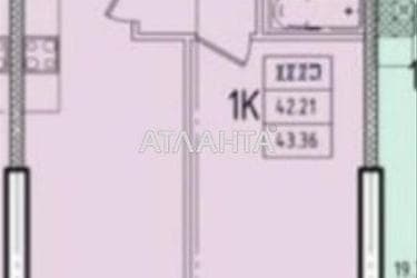 1-комнатная квартира по адресу ул. Генуэзская (площадь 43,5 м²) - Atlanta.ua - фото 9