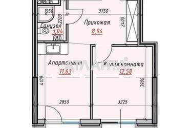 1-кімнатна квартира за адресою вул. Дачна (площа 38 м²) - Atlanta.ua - фото 14