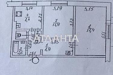2-rooms apartment apartment by the address st. Vilyamsa ak (area 51,7 m²) - Atlanta.ua - photo 38