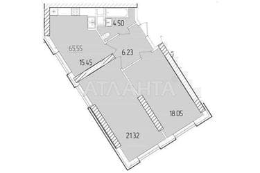 2-rooms apartment apartment by the address st. Krasnova (area 65,6 m²) - Atlanta.ua - photo 16