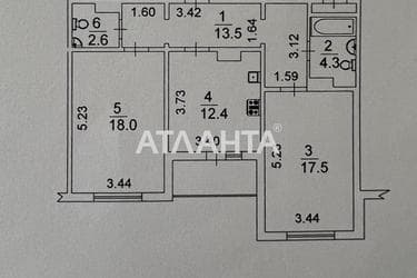 2-rooms apartment apartment by the address st. Ul Lomonosova (area 70,3 m²) - Atlanta.ua - photo 54