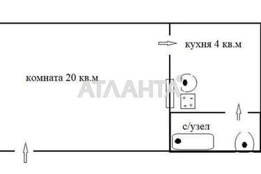 1-room apartment apartment by the address st. Koblevskaya Podbelskogo (area 25 m²) - Atlanta.ua - photo 20