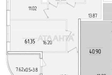 2-кімнатна квартира за адресою вул. Краснова (площа 61 м²) - Atlanta.ua - фото 8