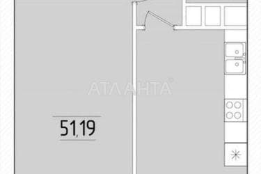 1-комнатная квартира по адресу ул. Краснова (площадь 51 м²) - Atlanta.ua - фото 8