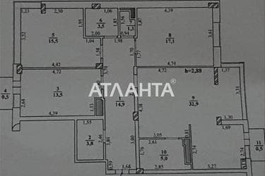 Багатокімнатна квартира за адресою вул. Бочарова ген. (площа 108 м²) - Atlanta.ua - фото 26