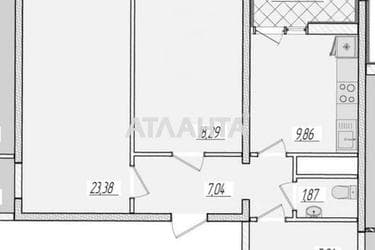 2-rooms apartment apartment by the address st. Krasnova (area 68,5 m²) - Atlanta.ua - photo 6