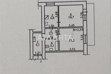 2-rooms apartment apartment by the address st. Oystrakha Davida Zatonskogo (area 40 m²) - Atlanta.ua - photo 24