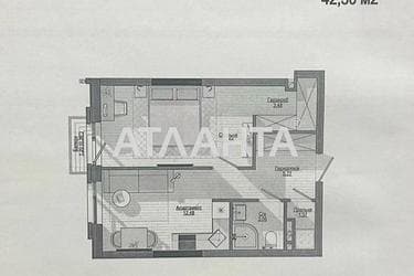 1-room apartment apartment by the address st. Dachnaya (area 42,3 m²) - Atlanta.ua - photo 15