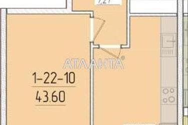 1-room apartment apartment by the address st. Krasnova (area 42,5 m²) - Atlanta.ua - photo 20