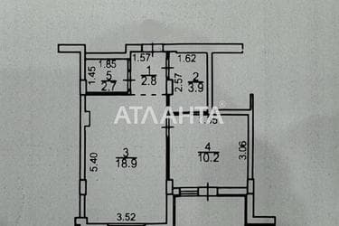 1-кімнатна квартира за адресою вул. Бочарова ген. (площа 40,7 м²) - Atlanta.ua - фото 44