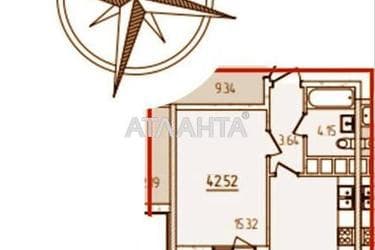 1-кімнатна квартира за адресою вул. Краснова (площа 42,5 м²) - Atlanta.ua - фото 10