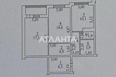 2-rooms apartment apartment by the address st. Prokhorovskaya Khvorostina (area 65,5 m²) - Atlanta.ua - photo 16