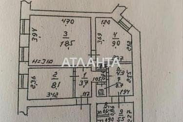3-rooms apartment apartment by the address st. Manezhnaya (area 51,2 m²) - Atlanta.ua - photo 24