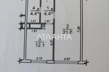 1-room apartment apartment by the address st. Zhemchuzhnaya (area 41 m²) - Atlanta.ua - photo 29