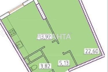 1-room apartment apartment by the address st. Genuezskaya (area 46,5 m²) - Atlanta.ua - photo 23