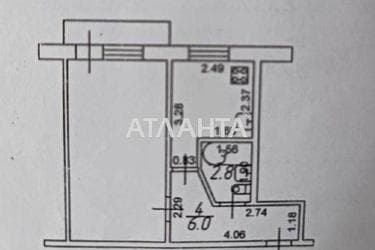 1-room apartment apartment by the address st. Krasnova (area 32,7 m²) - Atlanta.ua - photo 22