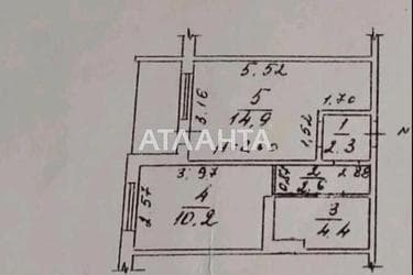 1-room apartment apartment by the address st. Dnepropetr dor Semena Paliya (area 36,1 m²) - Atlanta.ua - photo 28