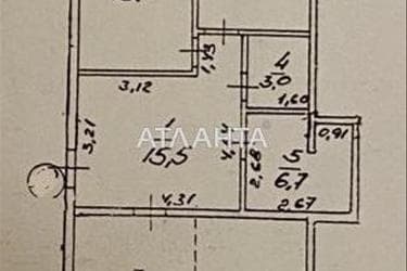 3-кімнатна квартира за адресою вул. Паркова (площа 91 м²) - Atlanta.ua - фото 30