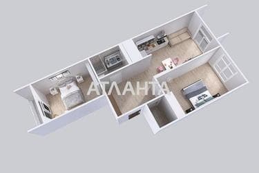 2-кімнатна квартира за адресою вул. Ленона (площа 60,6 м²) - Atlanta.ua - фото 44
