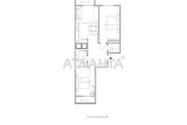 2-кімнатна квартира за адресою вул. Ленона (площа 60,6 м²) - Atlanta.ua - фото 43