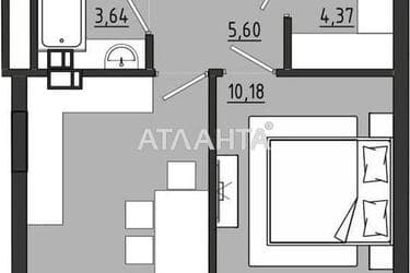 1-кімнатна квартира за адресою вул. Чехова (площа 40,4 м²) - Atlanta.ua - фото 10