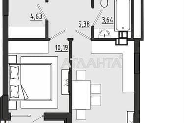 1-кімнатна квартира за адресою вул. Чехова (площа 39,9 м²) - Atlanta.ua - фото 10