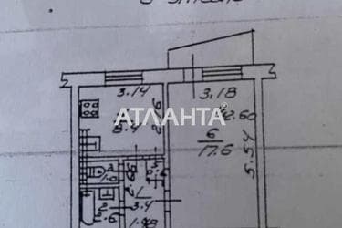 1-room apartment apartment by the address st. Makhachkalinskaya (area 34,5 m²) - Atlanta.ua - photo 20